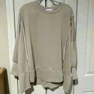 Hyfve Oversized Split Hem Tunic Top, fall, tunic size small